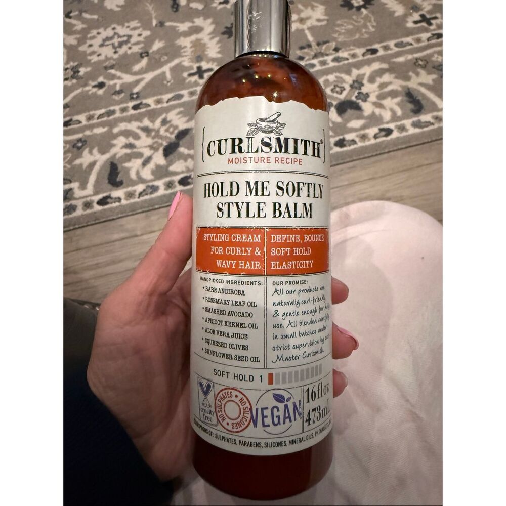 Curlsmith hold me softly style balm 16oz